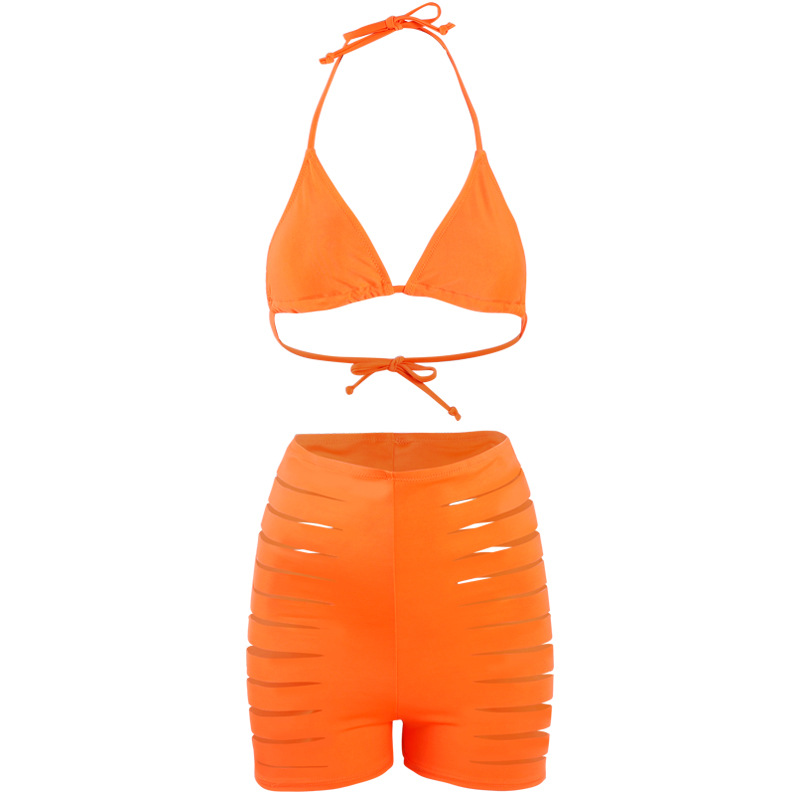 High-Waist Cutout Halter Two-Piece Bikini product image 5