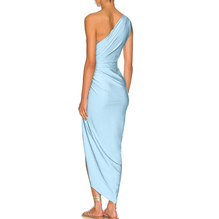 Vintage Cutout One-Piece Swimsuit with Wrap Skirt product image 3