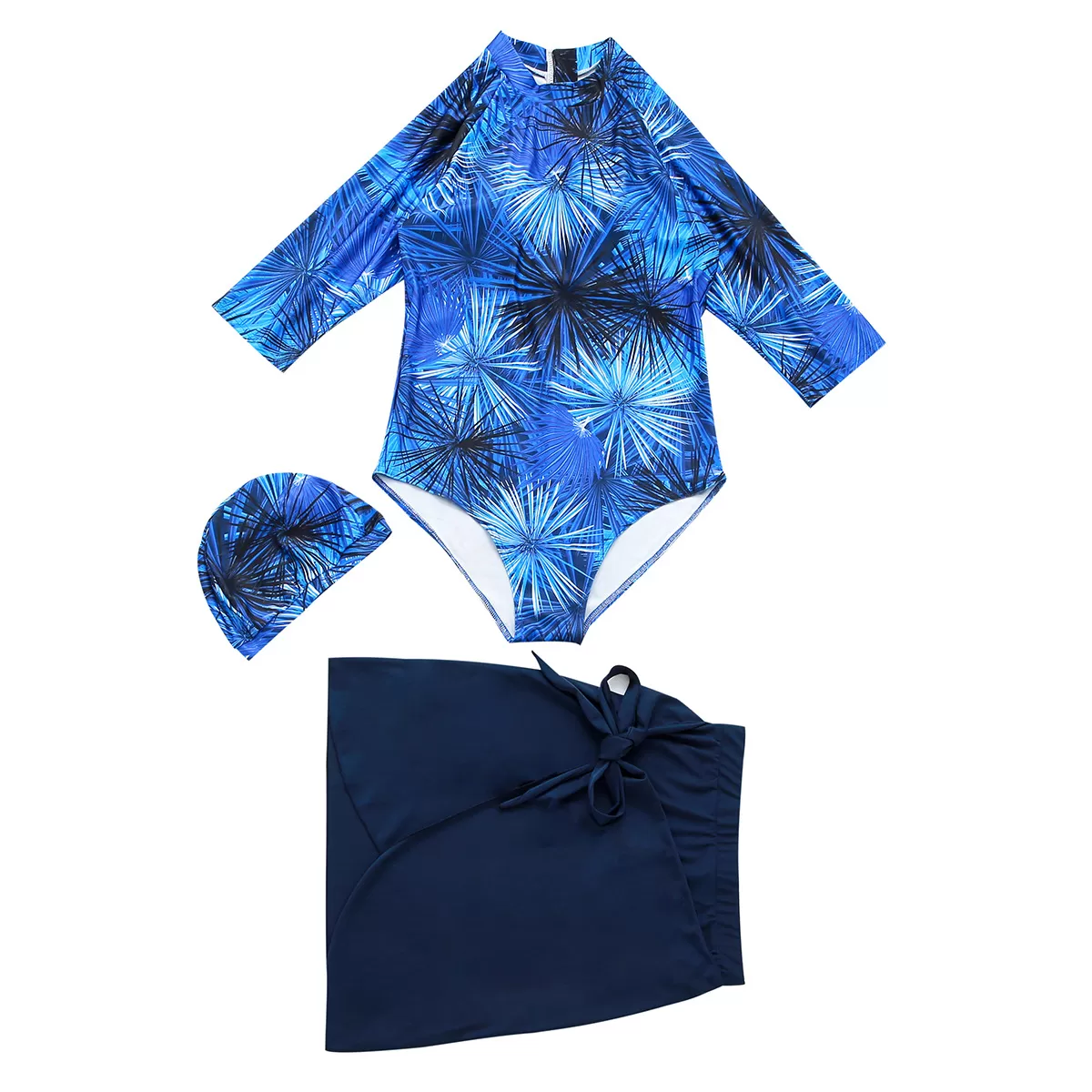 Three-Piece Modest Swimsuit with Cover-Up product image 6